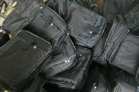 半成品天健水務(wù)員工福利禮品背包